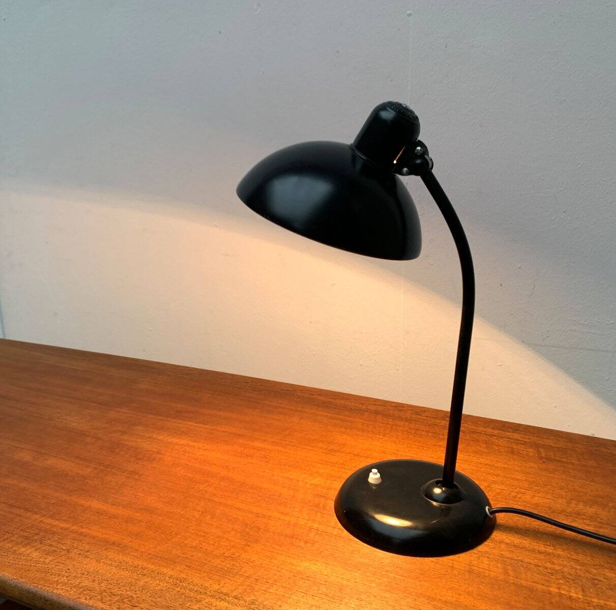 German table lamp mid-century 6556 by Christian Dell for Kaiser Idell, 1960s