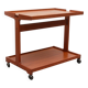 1970s serving trolley in teak