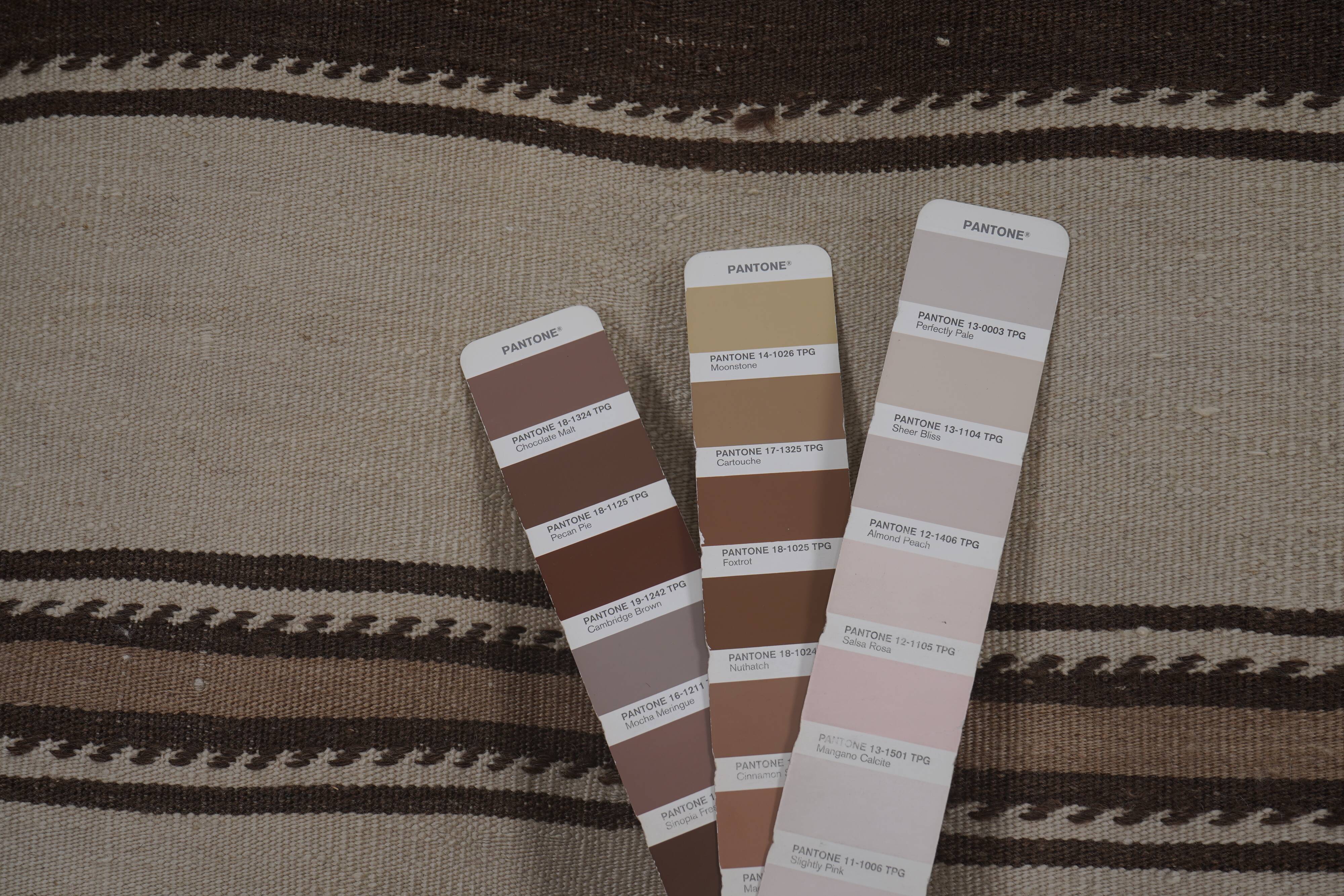 Vintage Turkish Oushak Handwoven Rug 78x288 cm