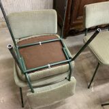 6 Chaises Design André Simard Airborne Vintage