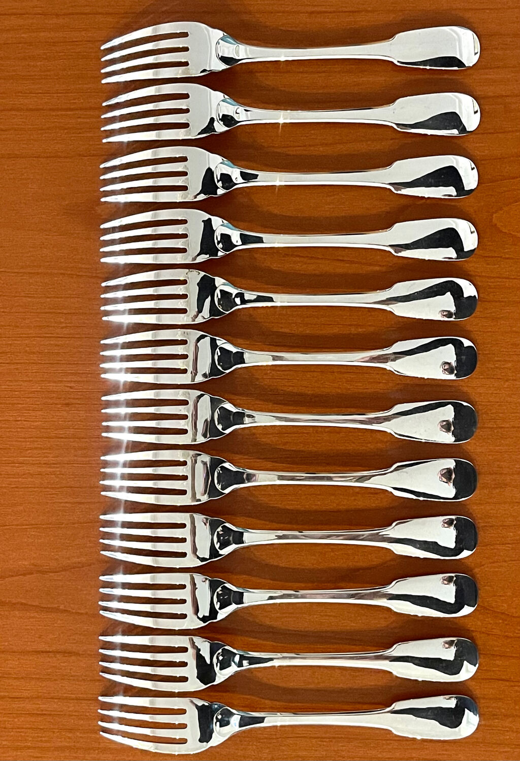 Christofle Cluny, 12 fish place settings, brand new condition