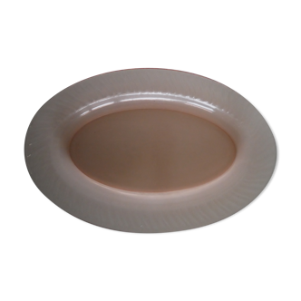 Plat oval en verre rosaline Arcoroc