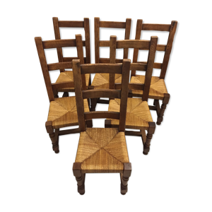 Set de 6 chaises de salle - manger