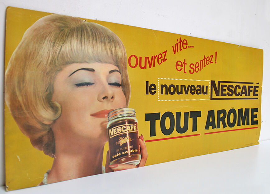 Nescafé advertising poster