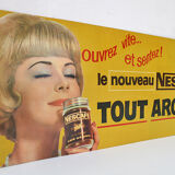 Affiche publicitaire Nescafé