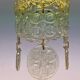 Design brass and glass pendant / chandelier by Zelezny Brod, 1970s