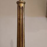 Golden floor lamp