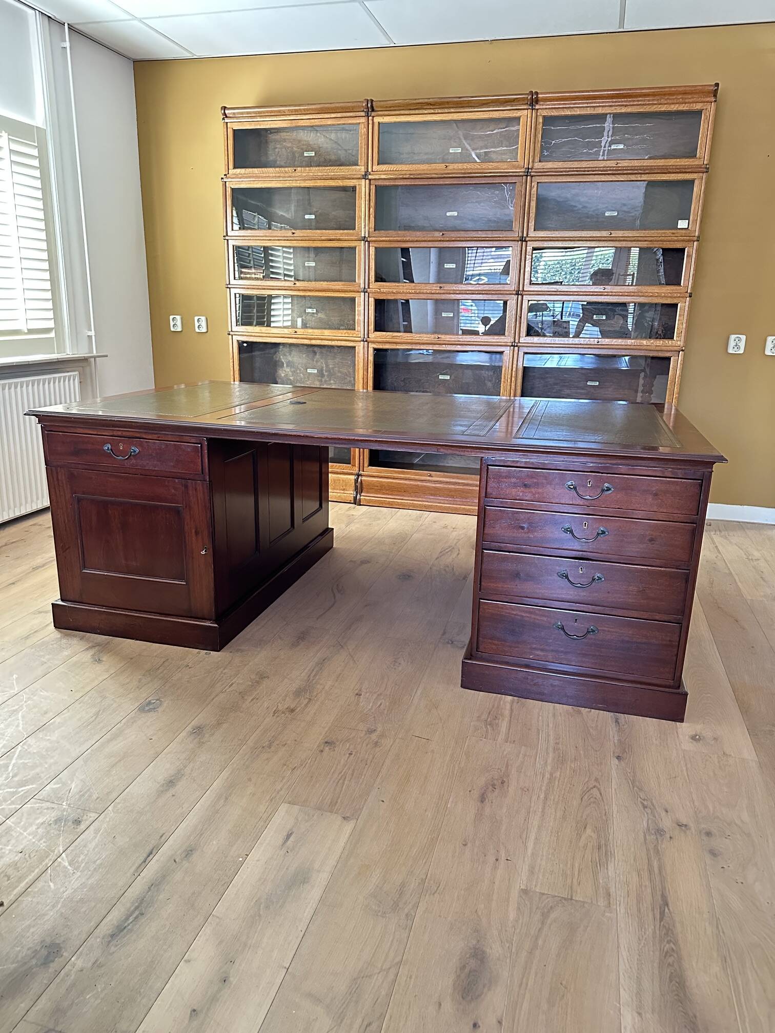Very large antique desk