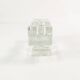 Glass, monumental candlestick, Germany 1960s