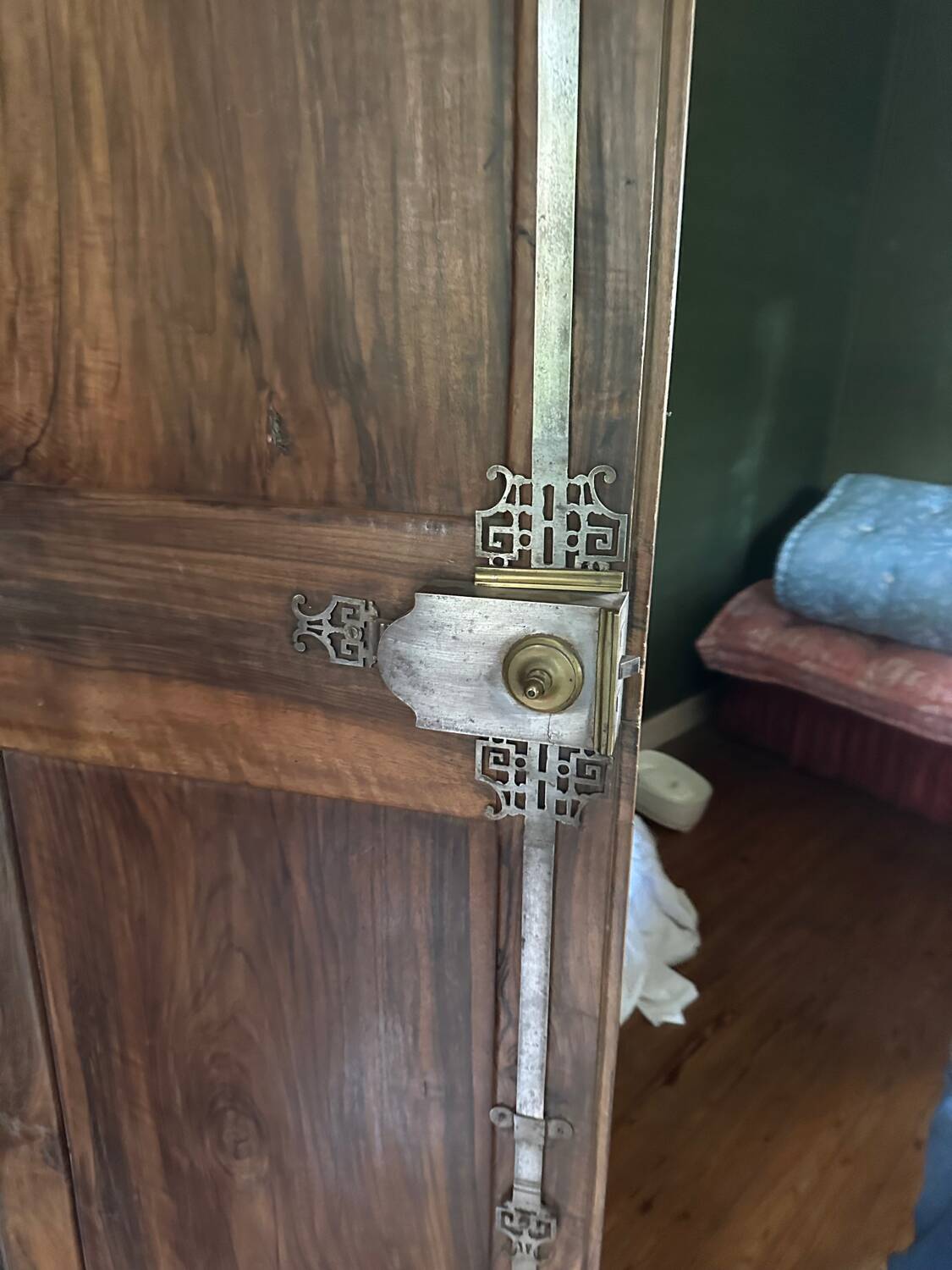Louis XV walnut wardrobe, 18th century
