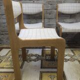 Set of 6 vintage chairs 1970