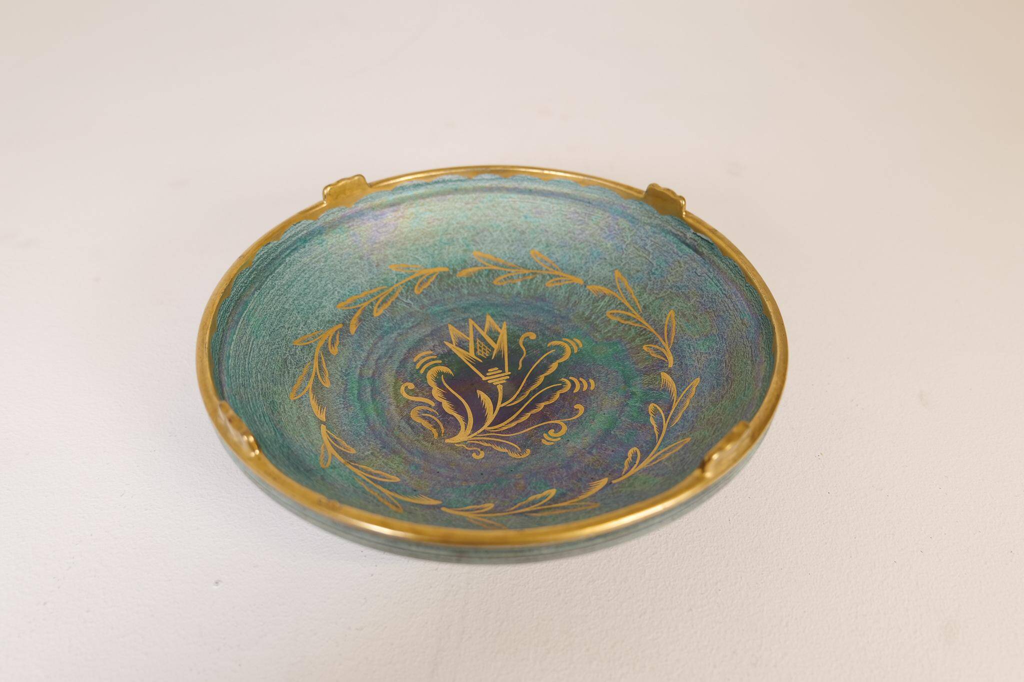 Art Deco Bowl Gustavsberg Art Deco Bowl Josef Ekberg, Sweden, 1920s