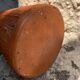 Large terracotta vase