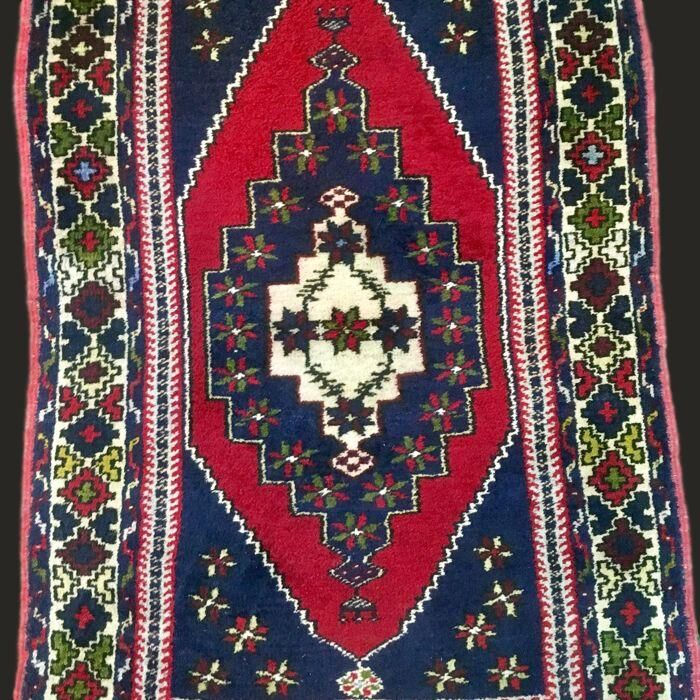 Rug Dagestan, 78 x 135 cm, Caucasus of time 1960