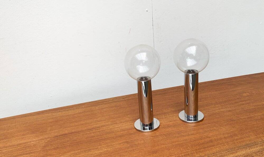 German vintage ceiling lamp Space Age by Motoko Ishii for Staff, 1970s, set of 2