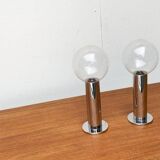 German vintage ceiling lamp Space Age by Motoko Ishii for Staff, 1970s, set of 2