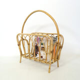 70s rattan magazine door