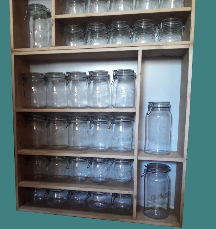 Spice shelves L1.6mxH79cm