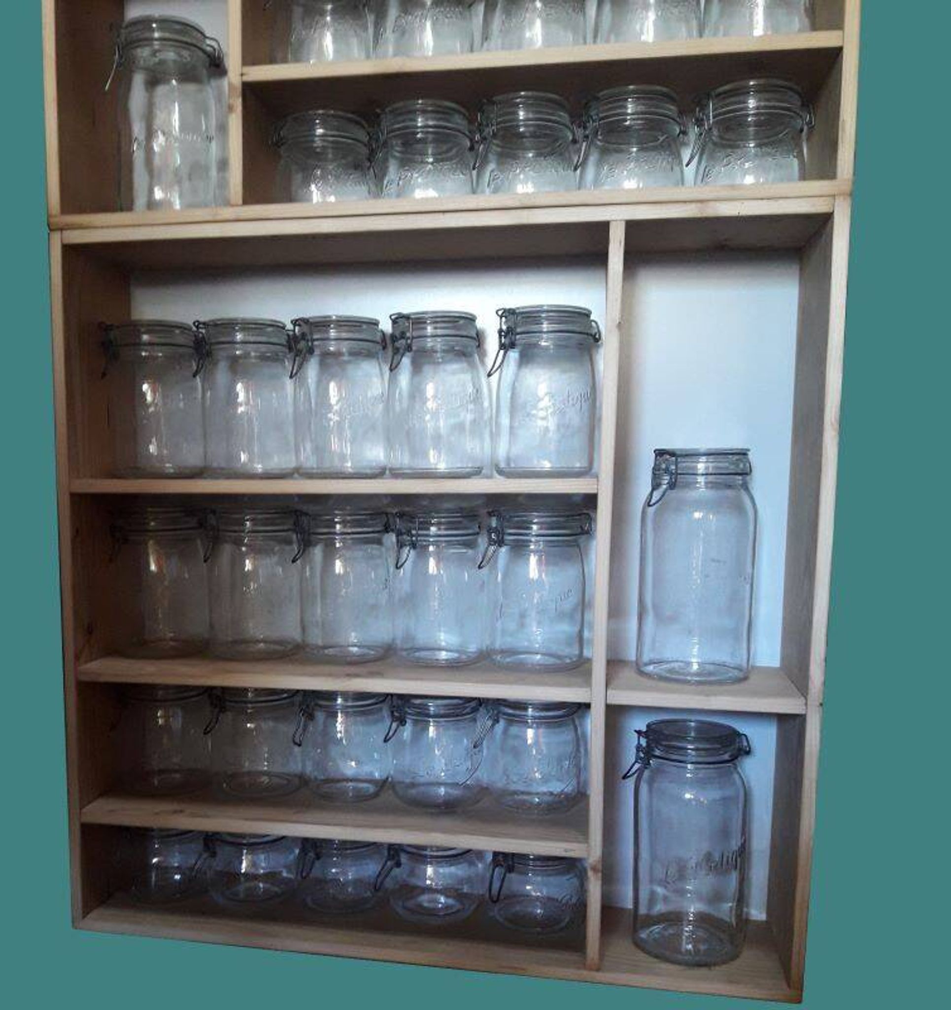 Spice shelves L1.6mxH79cm