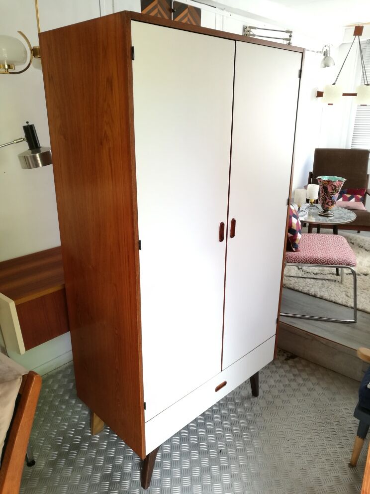 60 vintage teak wardrobe