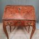 Louis XV style slope secretary desk in marquetry