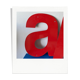 Ancient letter aluminium sign dibond