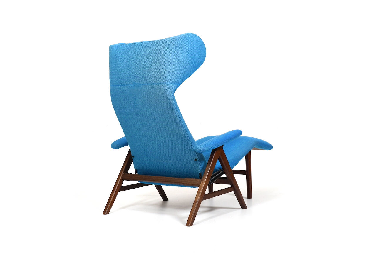 Chaise longue par Henry W. Klein pour Bramin années 1950
