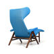 Chaise longue par Henry W. Klein pour Bramin années 1950