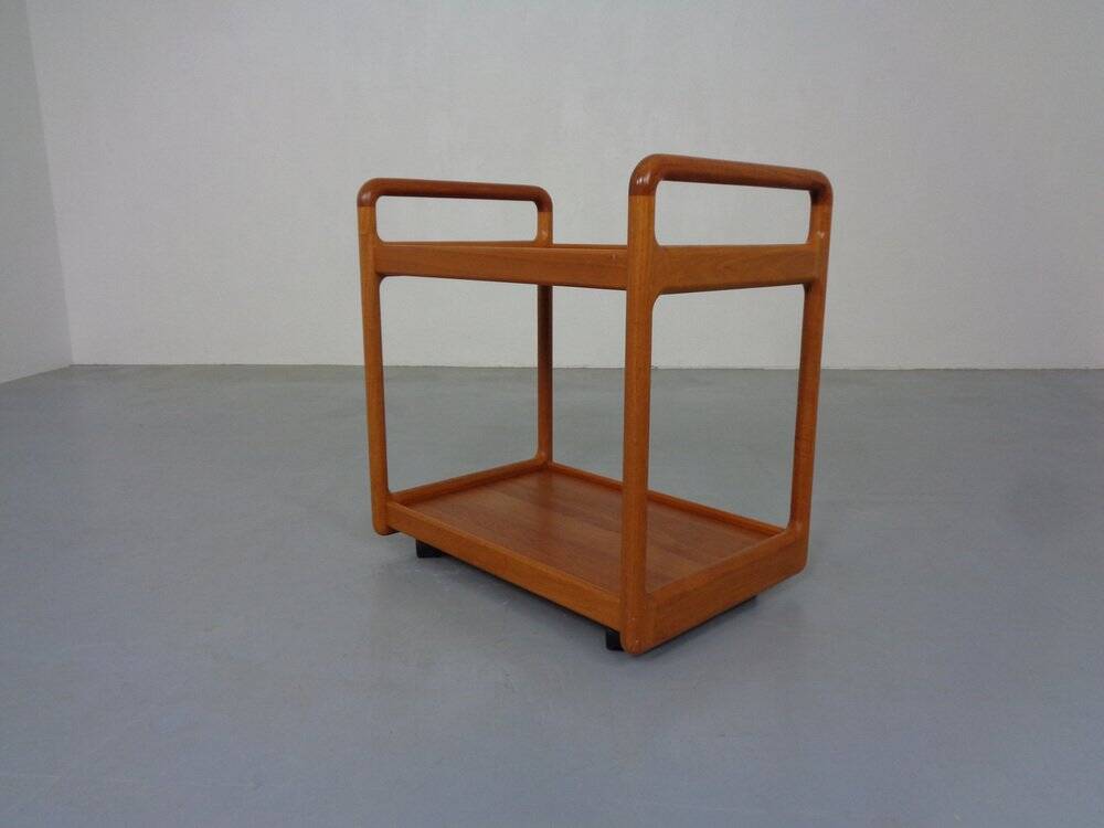 Teak Tea Cart by Cado, Denmark, 1970s