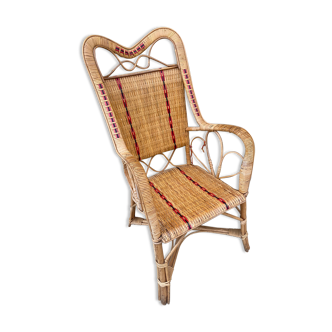 Fauteuil rotin