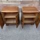 Pair of vintage Art Deco bedside tables from the 1950s