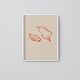 Botanical illustration giclee print, 50x70