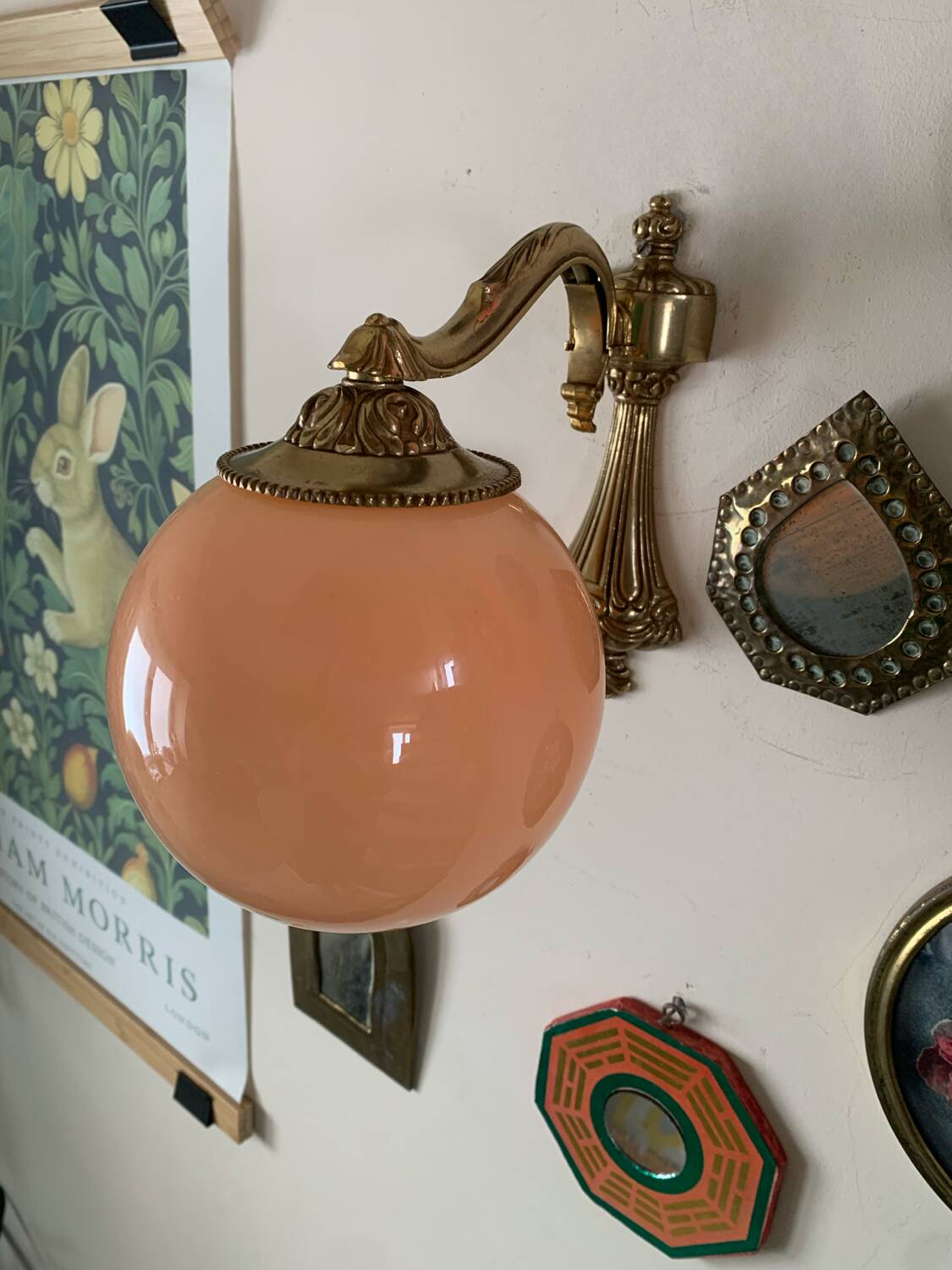 Pair of antique wall sconces