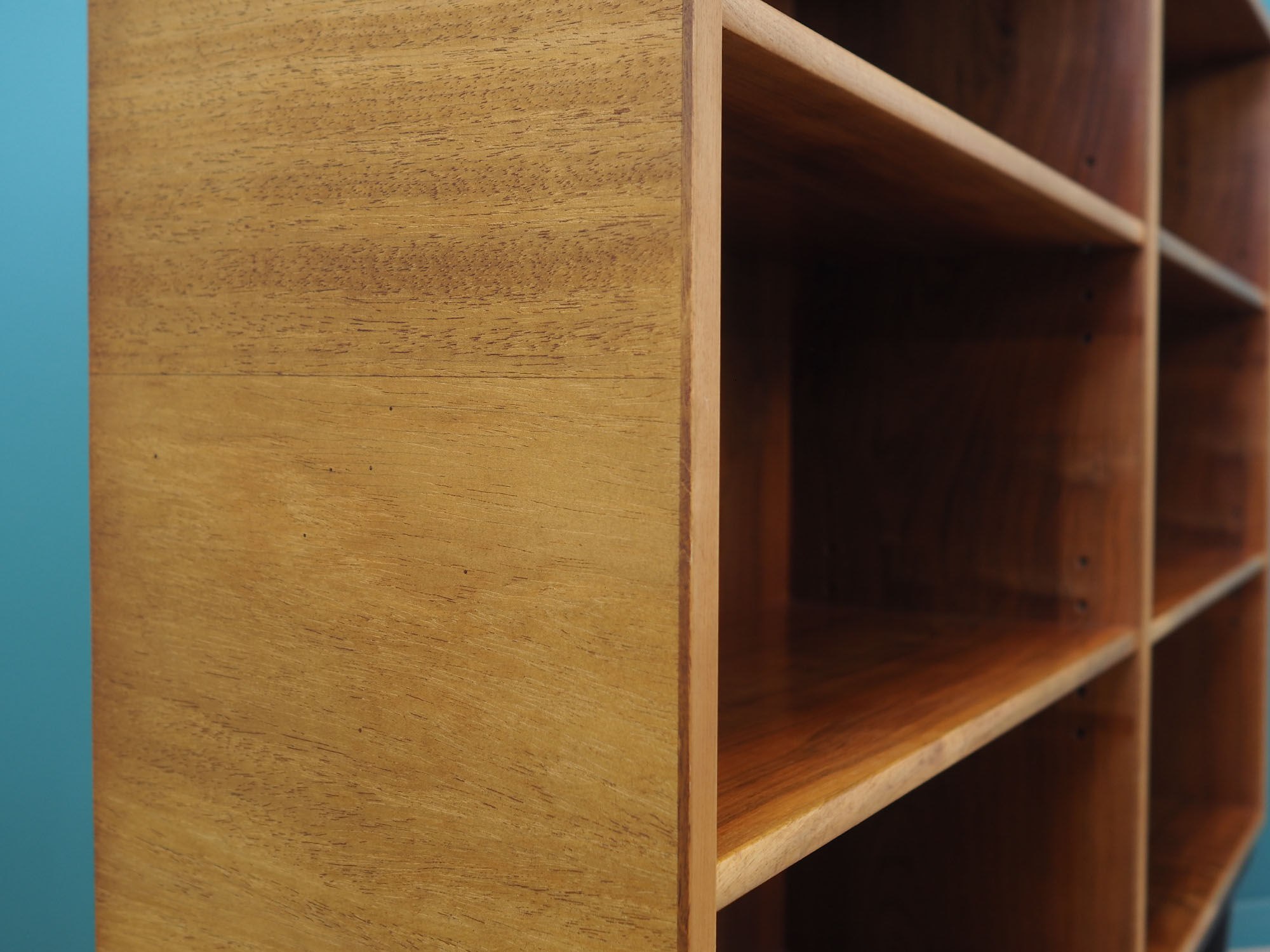 Acacia bookcase, Danish design, 60s, production: Denmark