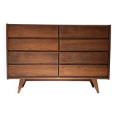 Commode / Buffet U 453 Dark Oak Jiri Jiroutek for Interior Prague 60s