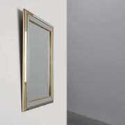 Large Hollywood Regency Deknudt Mirror in Gilt Frame, Belgium, 20th century