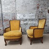 Paire de fauteuils de style LXV