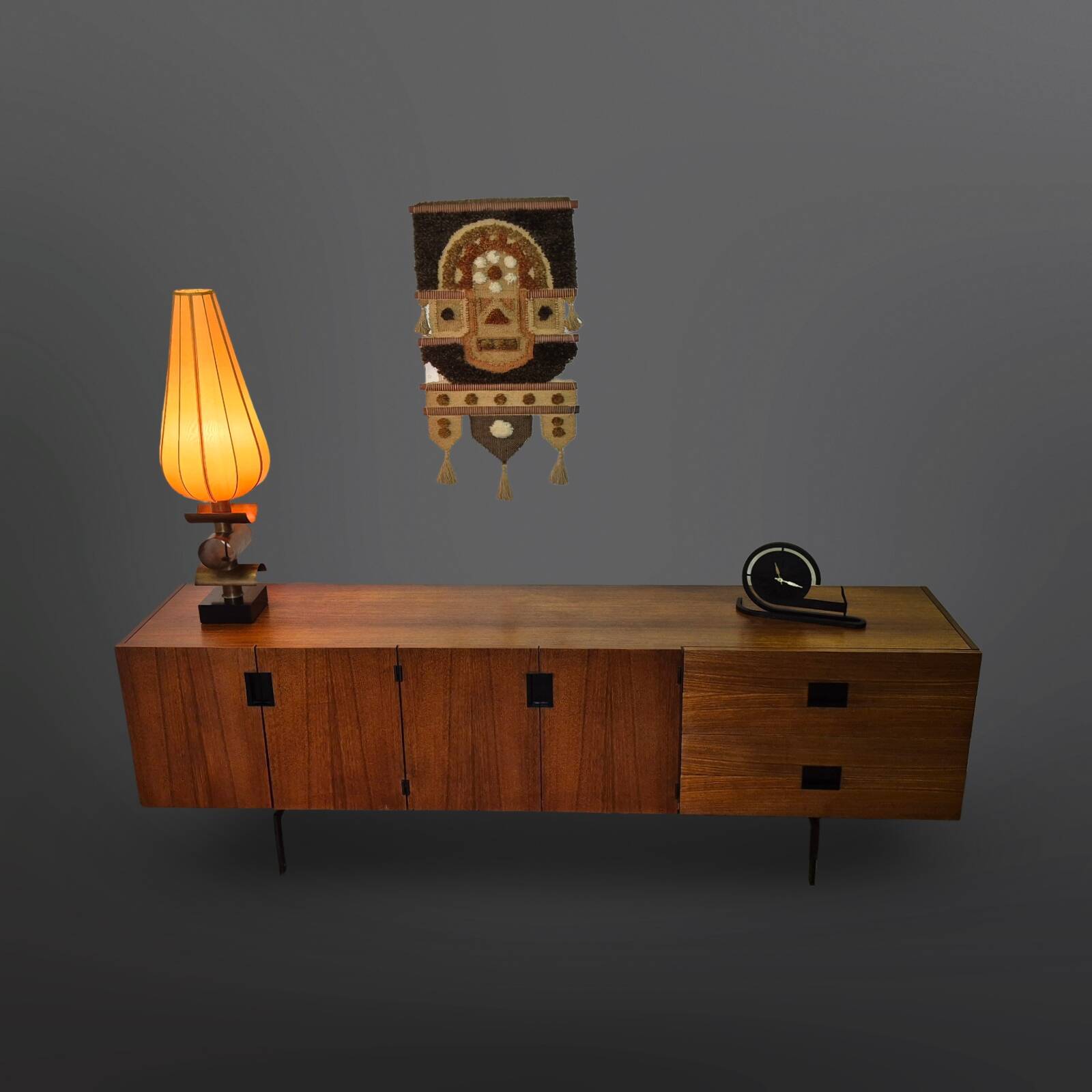 Iconic DU03 credenza by Cees Braakman for Pastoe, Netherlands 1950s