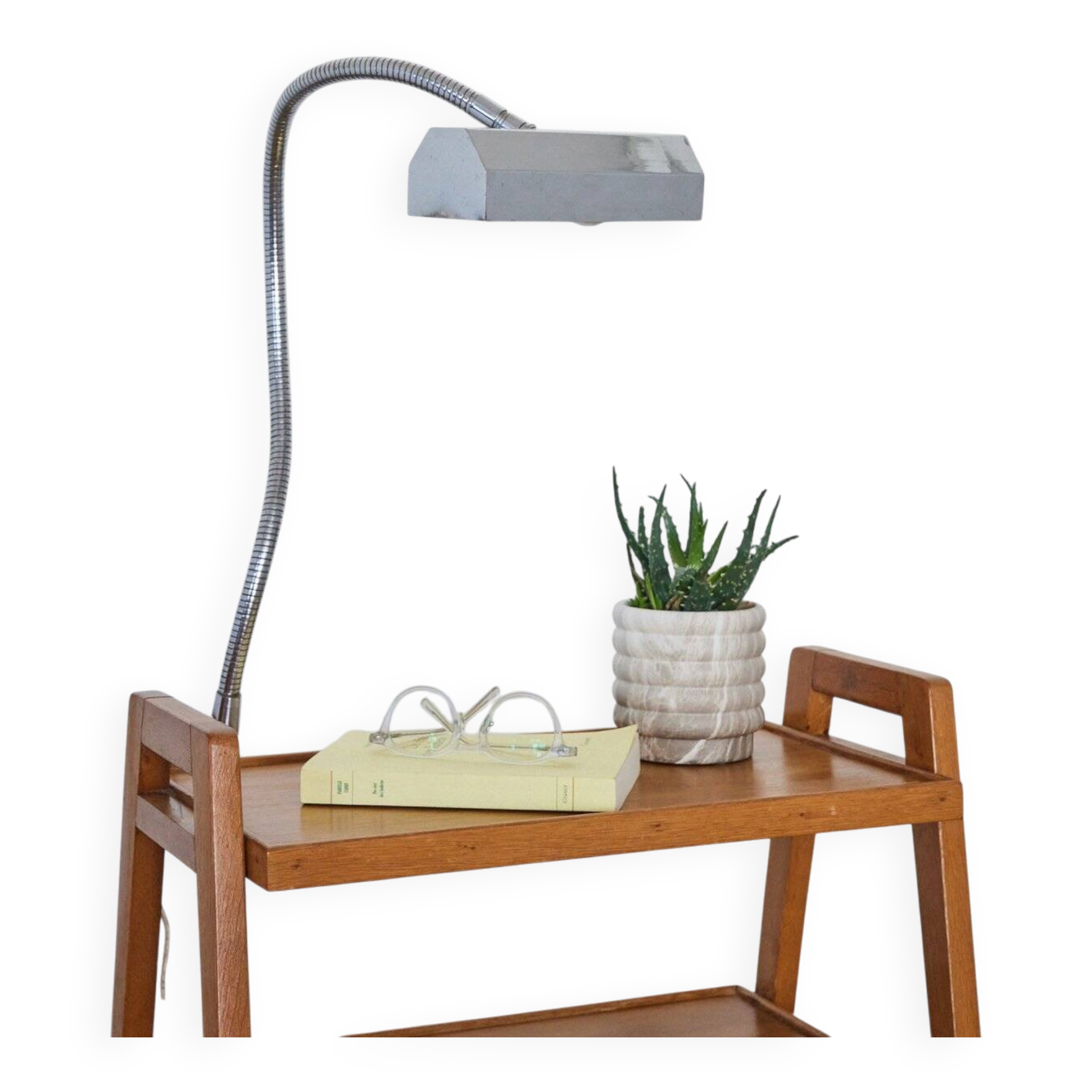 Industrial desk lamp