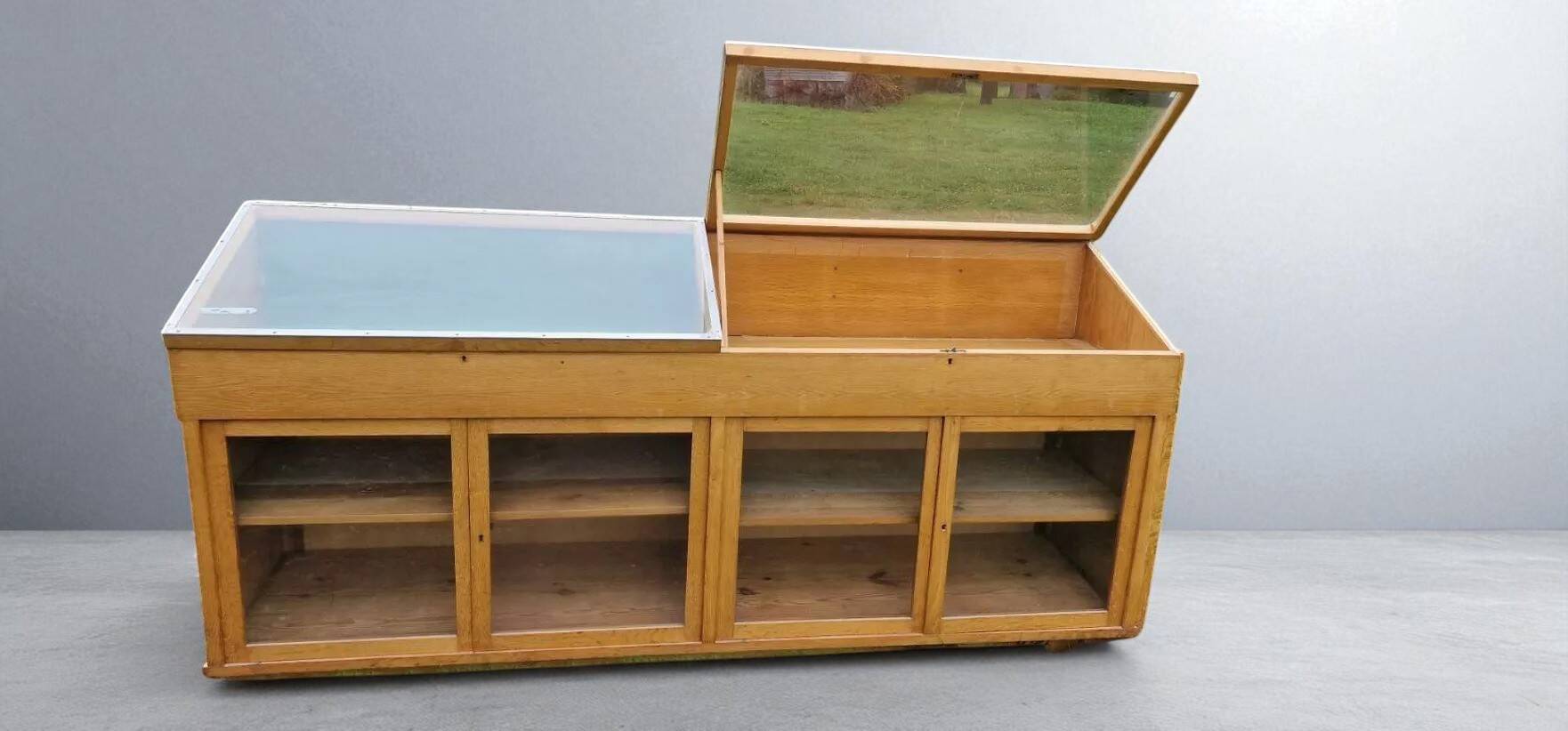 Antique shop window furniture