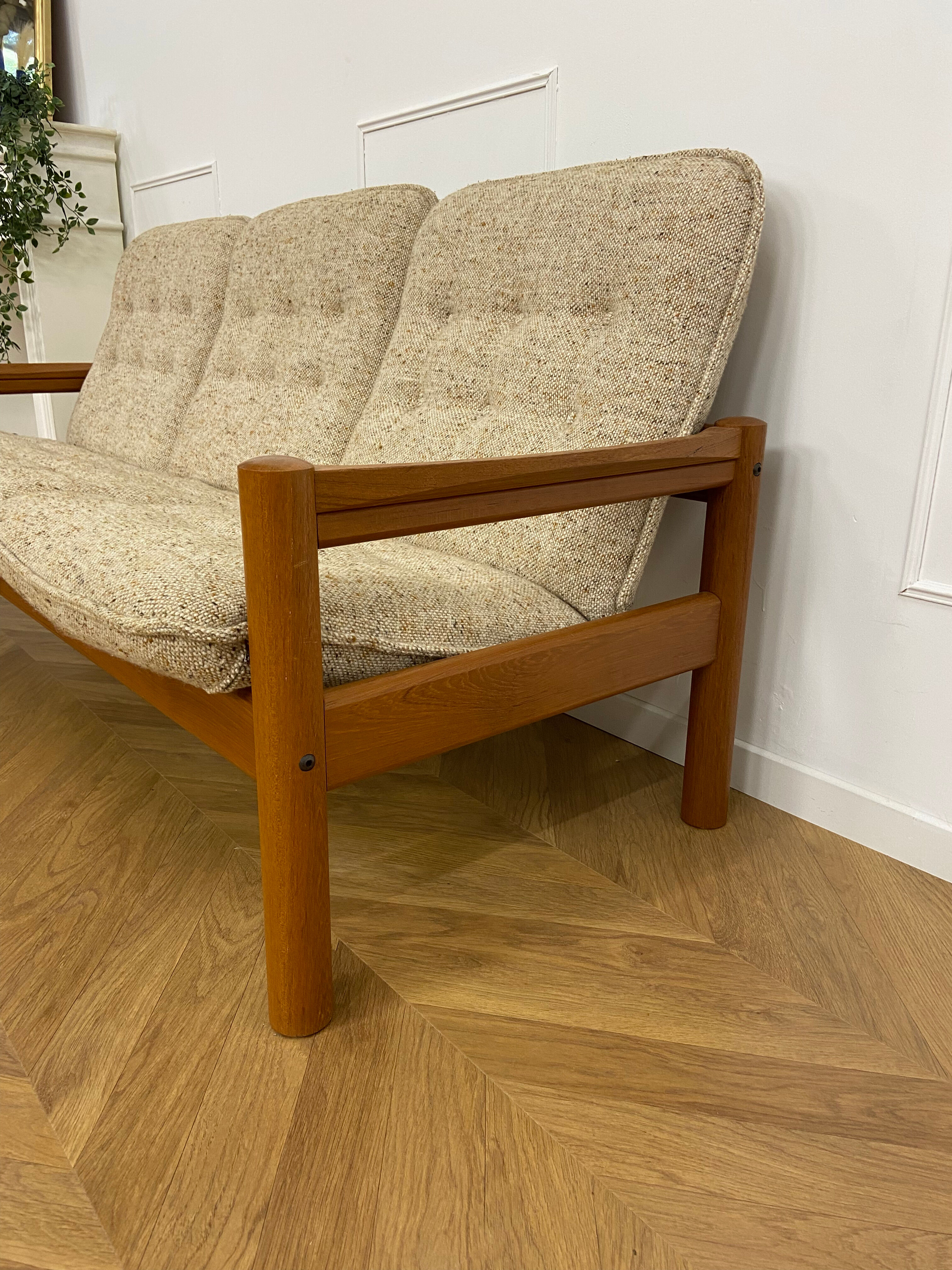 Vintage Scandinavian sofa 60s