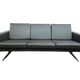 Vintage 70s armchair / sofa / couch with chrome frame