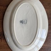 Gien Jeannine ironstone oval dish