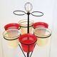 Porte-plantes porte-pots jardiniere vintage 1950 rockabilly 50s 50's annees