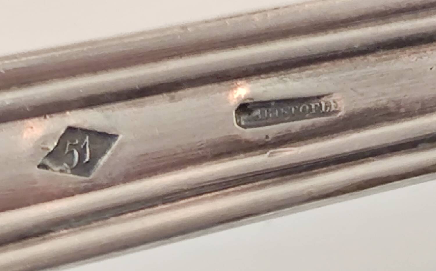 Series 5 Old Christofle Forks Silver Metal