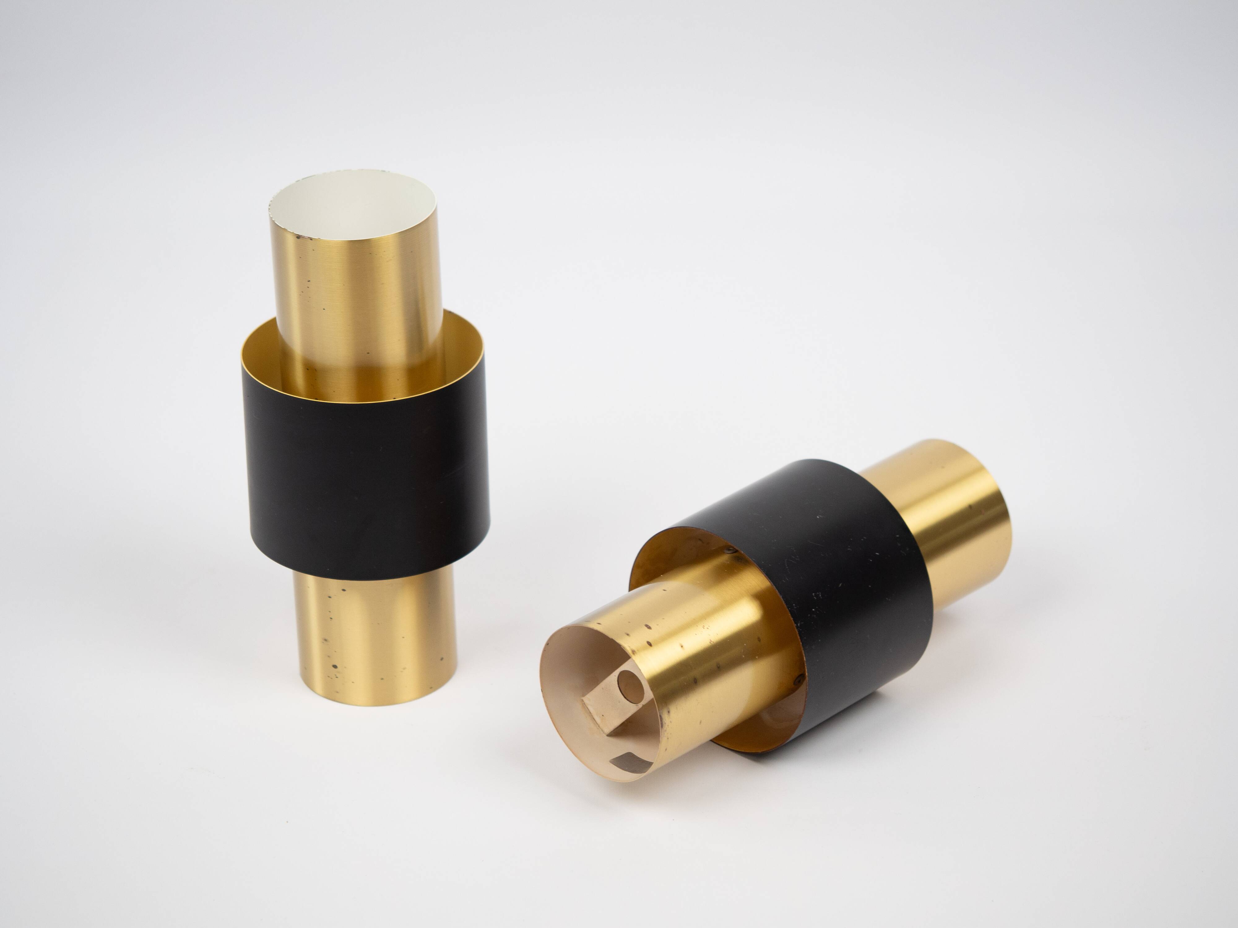 Paire de 2 suspensions vintage Etna de Jo Hammerborg, Fog og Morup, 1960