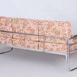 Vichr a Spol Century Sofa - 1930s Czechia - Beech and chrome