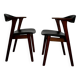 Pair of Danish teak armchairs by Erik Kirkegaard, 1950s