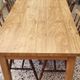 Table formica imitation wood, vintage, 70s