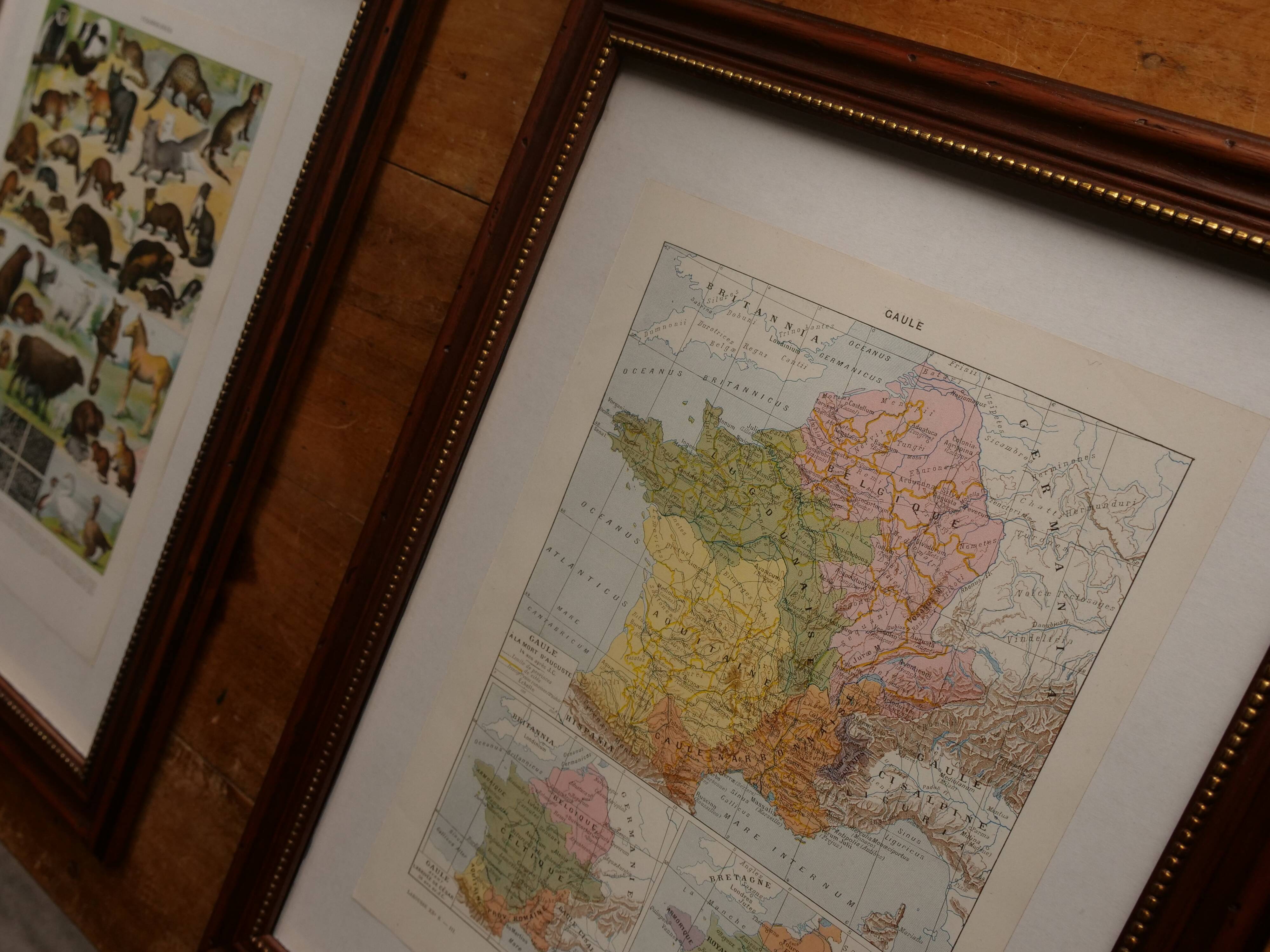 Original lithograph on the heights